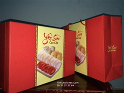 Bộ Hộp Quà Tặng: Túi Và Hộp Giấy:Bộ hộp yến quà tặng bao gồm hộp giấy và túi xách bằng giấy